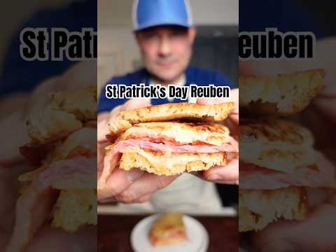 An easy St Patrick’s Day Reuben recipe! See comments for info #cornedbeefrecipe #stpatricksrecipe