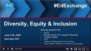 IFAC EdExchange: Highlighting the Diversity Gap in US Accounting