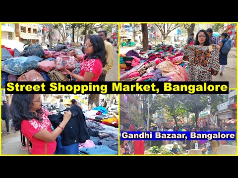 Cheapest Market | Gandhi Bazaar Street Shopping | Basavanagudi | Bangalore Street Shopping