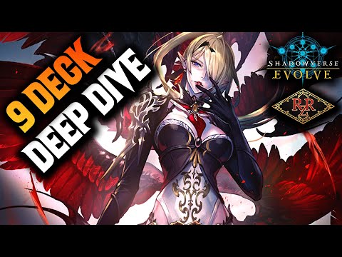 9 Deck DEEP DIVE! Meta Decks and More for Shadowverse Evolve TCG - Omens Eternal Ed