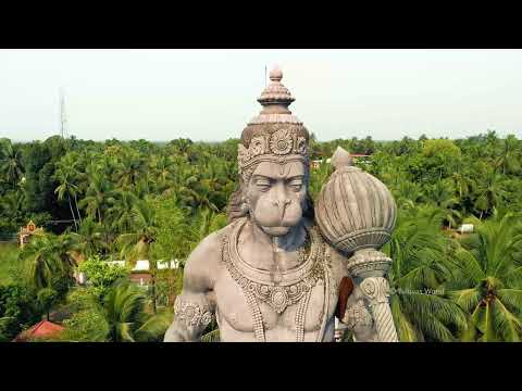 Prasanna Anjaneya Temple | 4K Drone Video | Kundapur