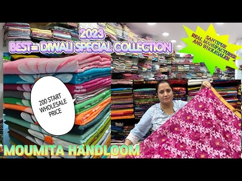 Mul Cotton, Khadi cotton,Resham , Pure linen Handloom Saree Manufacturing & Wholesaler in santipur