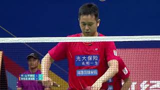 AHSAN/SETIAWAN vs CHEN/XIE，China Badminton Super League 2023, 阿山/亨德拉vs陈旭君/谢浩南，2023羽超联赛