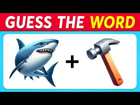 Guess the WORD by Emojis? 🤔✅ Emoji Quiz (105 Words)