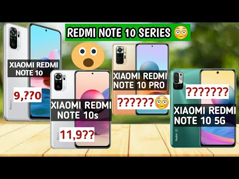 Redmi Note 10  Series,  2021 Phones