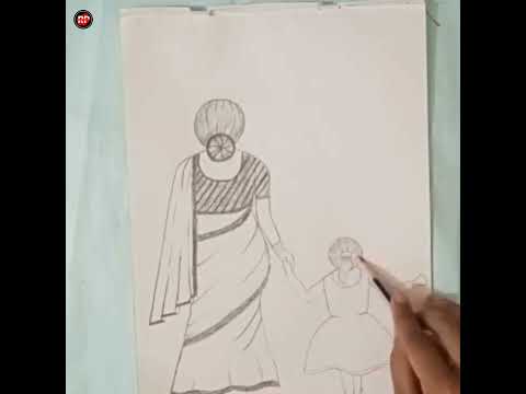 Mother Drawing / How to draw Owmen