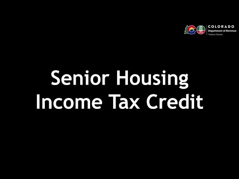 Senior Housing Income Tax Credit