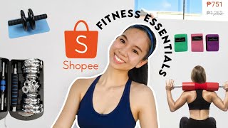 SHOPEE HAUL ACTIVEWEAR AND FITNESS ESSENTIALS (GIVEAWAY!!) + ShopeePay how to use / Tips when buying