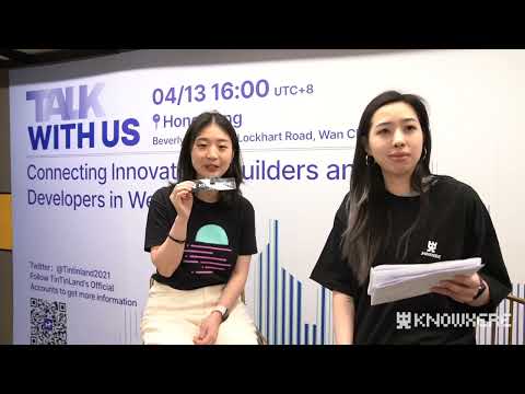 KNOWHERE丨Moonbean Interview at HongKong Web3.0 Festival