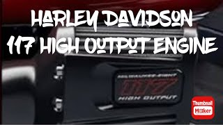 Harley Davidson 117 High Output Engine