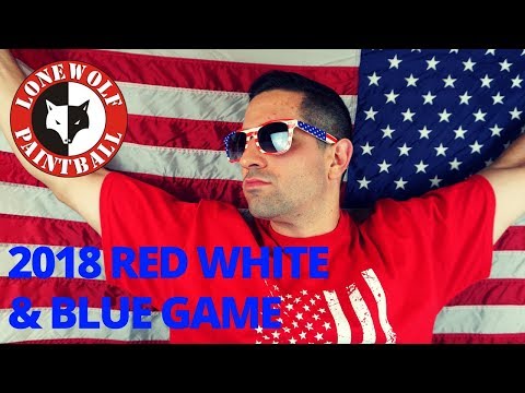 LONE WOLF PAINTBALL | RED WHITE & BLUE GAME | 2018 TRASH TALK