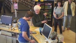 Kevin the Cashier at the Last Blockbuster