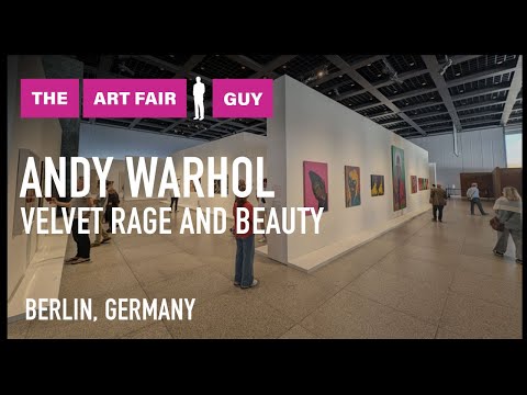 ANDY WARHOL BERLIN 2024 - 4K Full Exhibition Walkthrough