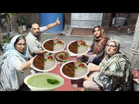 Village Life | Village Night Dinner Routine with Beef Turnip Rice Recipe | irma's family vlog