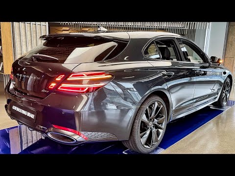 2023 Genesis G70 Shooting Brake EXTERIOR or INTERIOR First Look(4K)