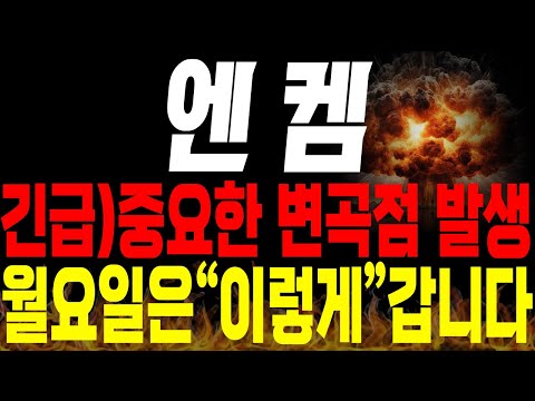 [엔켐 주가전망] 💥긴급💥중요한 변곡점 발생.. 월요일 주가는 "이 흐름" 나옵니다 (특별편집)🔥 #전해액 #2차전지 #박순혁 #선대인tv 김프로 #msci편입