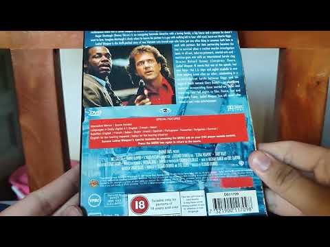 Lethal Weapon (1987) 1999 DVD Unboxing (UK)