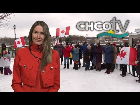 CHCO NewsBreak26 with Vicki Hogarth: Canadians & Americans Unite in Solidarity at St. Stephen Rally