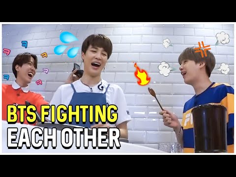 BTS Fighting Each Other For 10 Minutes