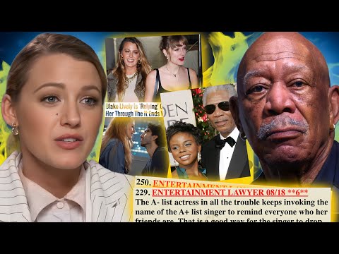 BLAKE LIVELY is DESPERATE to SAVE Her REPUTATION and MORGAN FREEMAN IS A CREEP (This is GROSS)