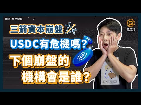 幣圈解密！三箭資本崩盤，USDC還穩定嗎？下個崩盤的會是誰？｜大多數人都不知道的的市場秘辛解析，熊市避險操作祕技｜每日幣研｜國語｜普通話