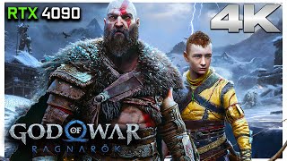 GOD OF WAR RAGNAROK PC 4K 60FPS RTX 4090 GAMEPLAY !!