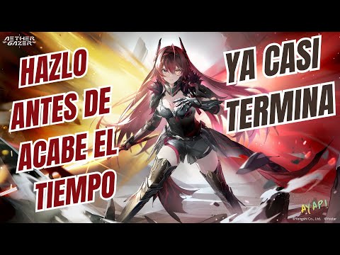 NO TE OLVIDES DE COMPLETAR ESTO | Aether Gazer