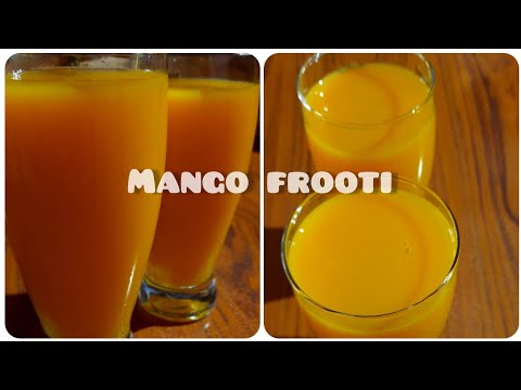 ഇനി കടയിൽ നിന്നും മാംഗോ ഫ്രൂട്ടി വാങ്ങേണ്ട !! || Mango frooti recipe in malayalam||Mango juice