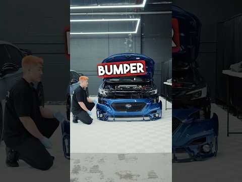 How to reinstall 22+ WRX Front Bumper #sti #wrx