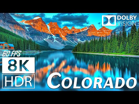 8K HDR 60FPS DOLBY VISION: COLORADO – Dance of Mountains and Serenity