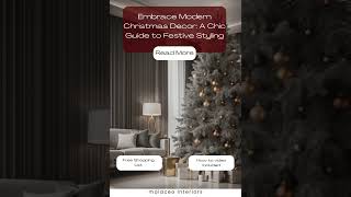 Christmas Luxury Interiors 2024 | The Art of Chic Holiday Decoration. 77