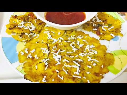 Chickpea Flour Pancakes Recipe | Besan Chilla | Gram Flour Veg Pancakes | Veg Pancake With Besan