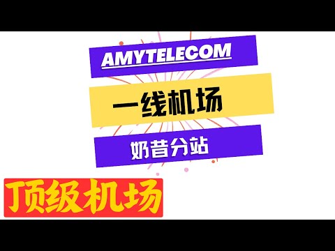 【最强机场系列】唯云四小龙之一/奶昔分站——AmyTelecom