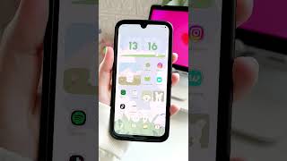make you homescreen aesthetic without changing the app icons ♡ pastel & aesthetic ♡ samsung galaxy