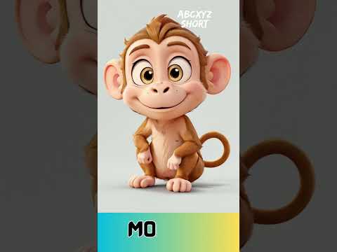 Animal Flashcard AI #monkey  #animal #flashcard #ai