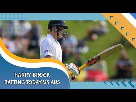 Harry Brook batting today vs Aus in 3rd Test || Harry Brook 75 runs today || #harrybrook #aus #eng