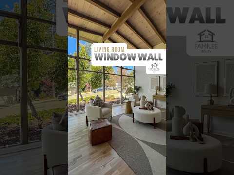 Would you want a full length window wall in your living room? | #realestate