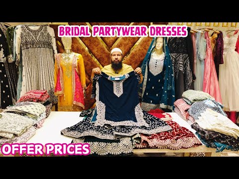 Latest Pakistani Style Readymade Bridal Partywear Gharara Palazo Dresses With Prices