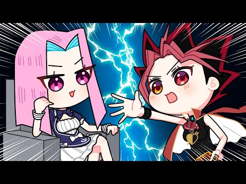 【English subs】Marine and Aqua stand by for duels in Animal Tower Battle.【hololive / Clips】