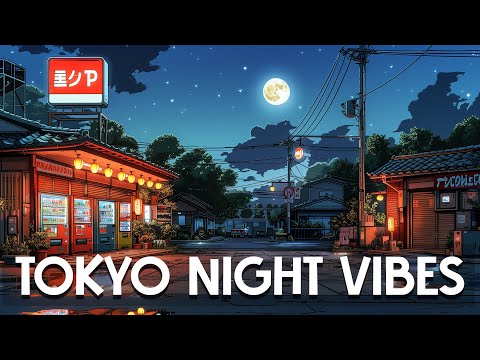 80's Lo-fi Chillout Tunes 🔥Tokyo Midnight 🌃 Lo fi Beats To Sleep, Relax [lofi hiphop mix]