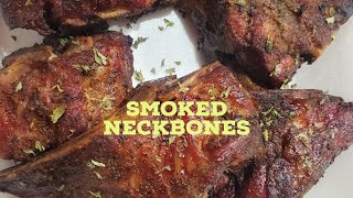 How to cook/smoke neckbones