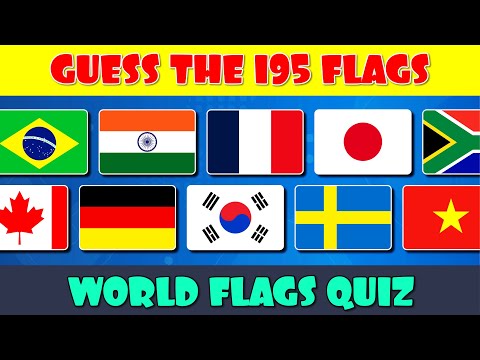 Guess the Flag Quiz | Can You Name All 195 Flags of the World?