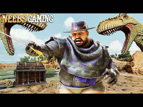 Looting the Dangerous Pirate Island!!! - Ark Survival Ascended