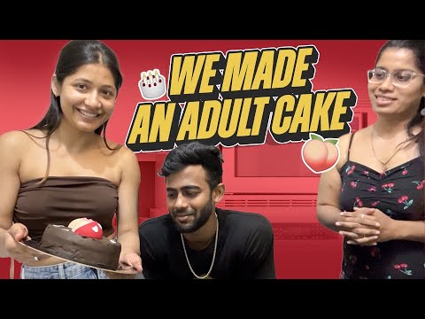 We made a very 'SPECIAL' Cake 🙈 | His reaction is Hilarious🤣 | Sakshi Shrivas | @justinDcruz8