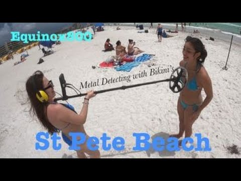 Metal Detecting with Bikini's