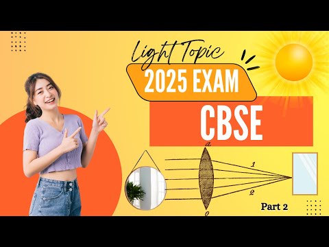 Physics Important topics in light Chapter for upcoming CBSE class 10 Board Exam #cbse #class10