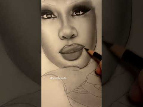 DRAWING SZA (tiktok: raymond.portraits) #art #artistdrawing #shortsvideo #artist #sza