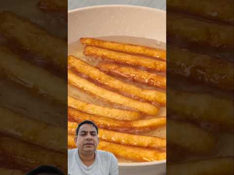 Amaging potatoes sticks ASMR #potato #cooking #recipe #food #viralvideo #frenchfries