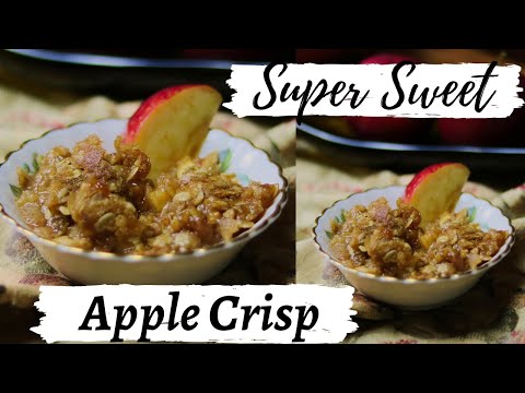 Homemade Apple Crisp Recipe!