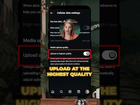 How to post HIGH quality photos & videos on Instagram